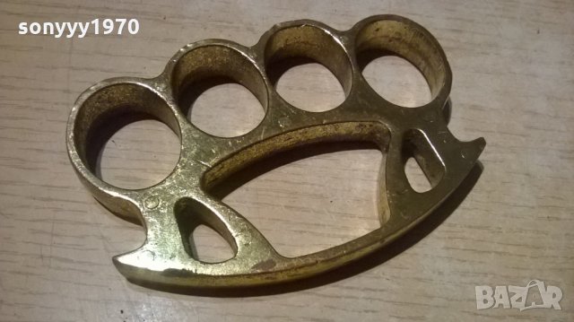 ПОРЪЧАН-бокс в цвят злато с черепи-дебел и масивен-11х7см, снимка 5 - Колекции - 23135066