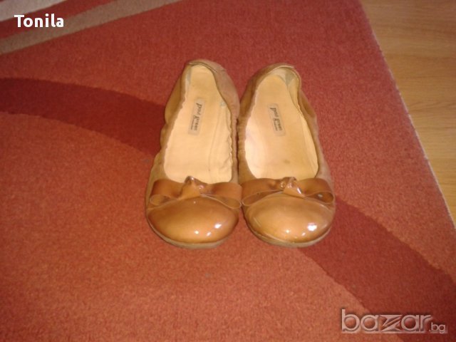 Намалени!кожени балеринки  Paul Green, снимка 2 - Дамски ежедневни обувки - 14979342