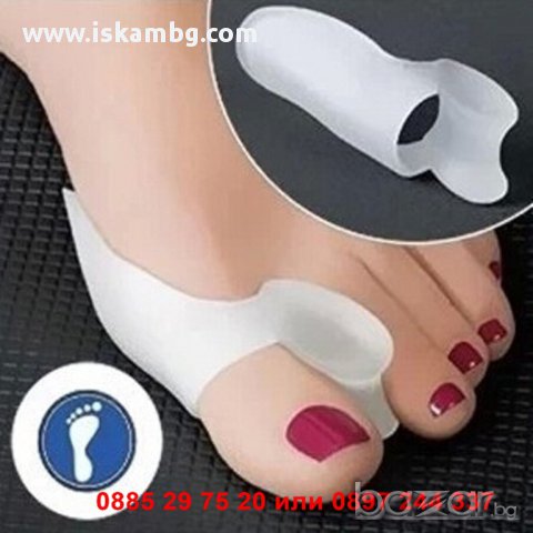 Силиконов разделител за кокалче на крака - код ДВОЕН, снимка 3 - Други - 12394495
