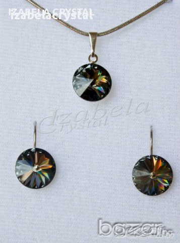 Сваровски Обеци,Комплекти,Колие,Гривна ''Rivoli''Crystals from SWAROVSKI ®, снимка 12 - Обеци - 11283514