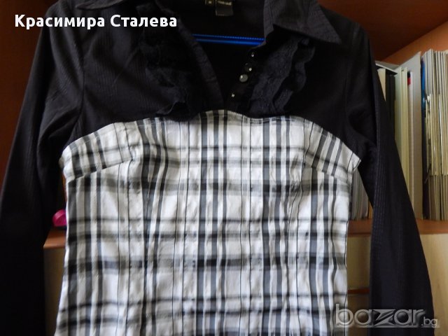 Ризка с дълъг ръкав Roberto Cavalli Xs / S размер, снимка 5 - Ризи - 9935311