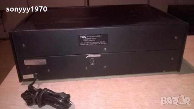 tec system 4004 deck-внос швеицария, снимка 10 - Декове - 24529161
