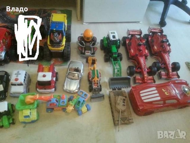 Колички, багери, камиони, самолети