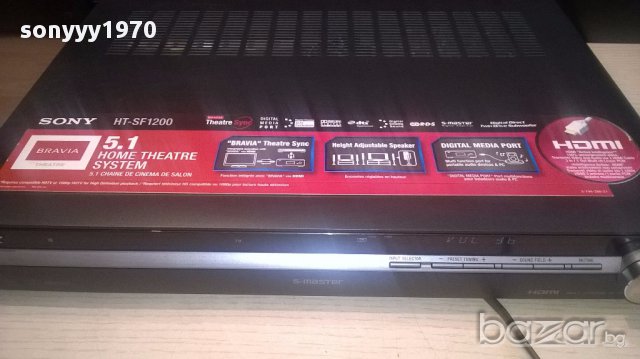 ПОРЪЧАН-Sony str-ks1200 hdmi receiver-6 канален-внос швеицария, снимка 10 - Ресийвъри, усилватели, смесителни пултове - 14725695