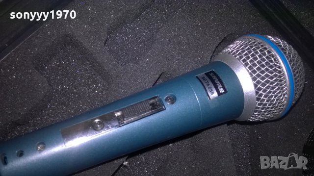 shure beta sm-58s profi mic-внос швеицария, снимка 6 - Микрофони - 26018644
