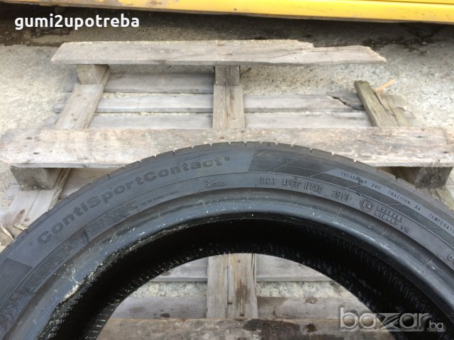 235/45/19 Континентал СпортКонтакт 2013г! 5,5мм! ЕДИНИЧКА! , снимка 7 - Гуми и джанти - 21232602