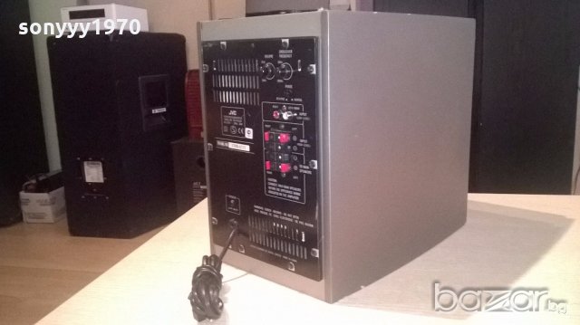 jvc sp-pw100 powered subwoofer-36х32х23см-внос швеицария, снимка 18 - Тонколони - 19127229