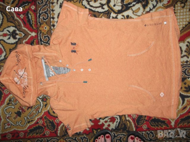 Тениска с качулка CECIL   дамска,М, снимка 2 - Тениски - 25593504