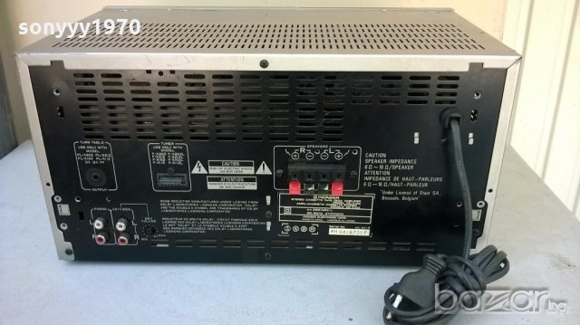 pioneer dc-x10z-amplifier+cassette deck japan- 270w-внос швеицария, снимка 12 - Ресийвъри, усилватели, смесителни пултове - 18254335