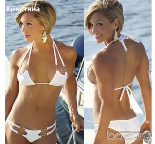 Бански Костюм с метални елементи, снимка 3 - Бански костюми - 20805679