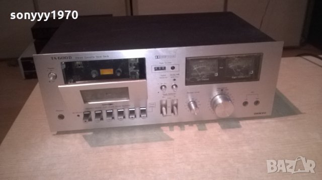 onkyo ta-600d retro deck-made in japan-внос швеция, снимка 10 - Декове - 25174042
