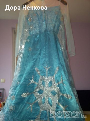 Рокля на Елза, снимка 3 - Детски комплекти - 19378584