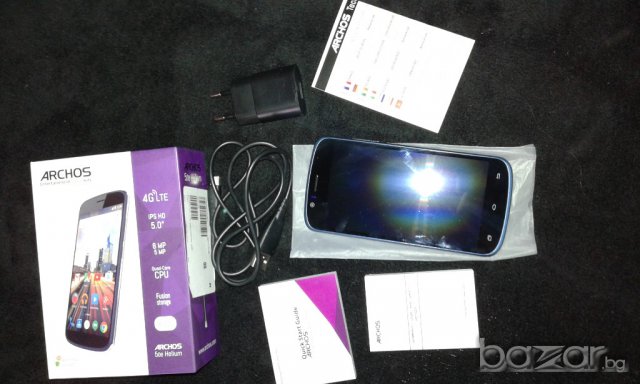 Смартфон ARCHOS 50e Helium 4G, 8GB, 8MPa, 5MPa - нов с гаранция!, снимка 6 - Други - 18110098