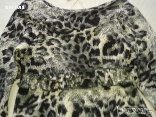 Леопардова детска рокля  много мека и еластична, снимка 4 - Детски рокли и поли - 13284675