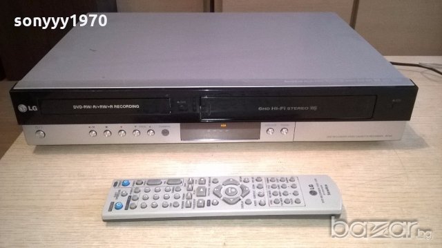 поръчано-lg rc185 dvd recorder/video recorder 6hd/hifi stereo, снимка 4 - Ресийвъри, усилватели, смесителни пултове - 18353903