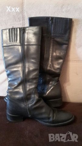 Ботуши естествена кожа, снимка 4 - Дамски ботуши - 23605910