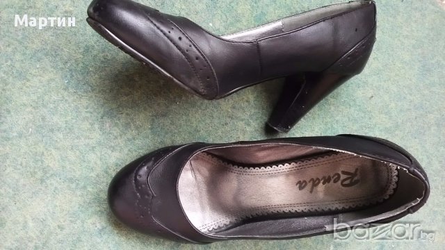 Обувки номер 38 - дамски и са обувани само веднъж - без забележки, снимка 2 - Дамски обувки на ток - 17937132