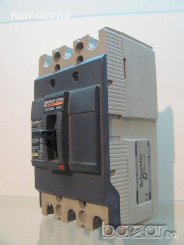 Автоматичен Прекъсвач EEasy Pact 100A MERLIN GERIN EZC100N3100, снимка 3 - Друга електроника - 9110972