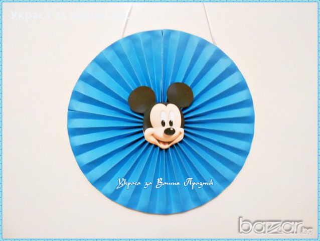 надпис за детски рожден ден с Мики Маус, снимка 2 - Други - 17144308