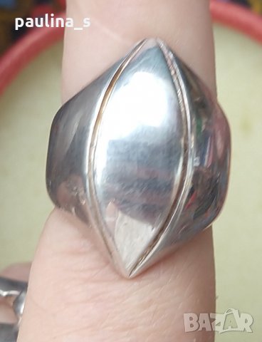 Масивен сребърен пръстен проба 925 - нов
