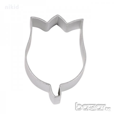 лале метална форма резец украса бисквитки фондан