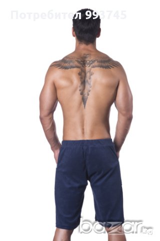 Мъжки 3/4 панталон, памучен, модел 8442, снимка 2 - Спортни дрехи, екипи - 10511295