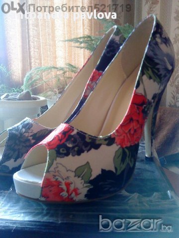обувки на цветя 