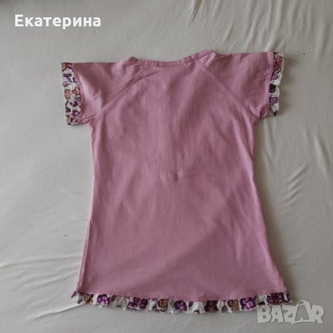 Блузки къс ръкав 7-8 г.- 6 броя, снимка 3 - Детски Блузи и туники - 24693721