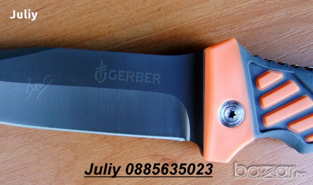 Ловен нож Gerber Bear Grylls - 2 модела, снимка 5 - Ножове - 11323350