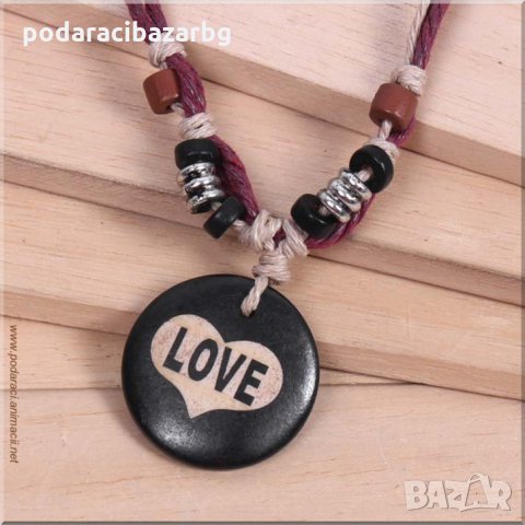 МЪЖКО КОЛИЕ-LOVE  , снимка 1