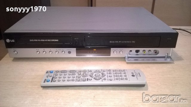 поръчано-lg rc185 dvd recorder/video recorder 6hd/hifi stereo, снимка 10 - Ресийвъри, усилватели, смесителни пултове - 18353903