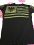 Мъжка тениска Affliction American Customs Black & Green Skull , снимка 5