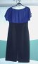 Елегантна вталяваща рокля COAST – синьо/черно, снимка 3
