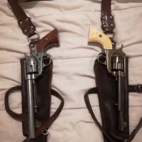 Огромен револвер, армейски пистолет Smith&Wesson 1869 Реплика за ценители , снимка 13 - Бойно оръжие - 21273415