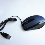 Оптична мишка синя USB DPI=800, снимка 1 - Клавиатури и мишки - 17441138