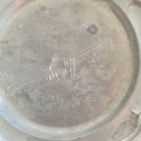 калаена чиния от Германия, снимка 3 - Антикварни и старинни предмети - 22517125
