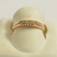 златен пръстен 43566-12, снимка 1 - Пръстени - 23699883