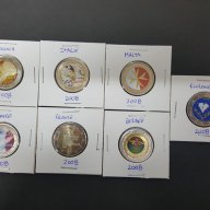 2 Евро монети (възпоменателни) емитирани 2004-2016г Цветни., снимка 3 - Нумизматика и бонистика - 16567125