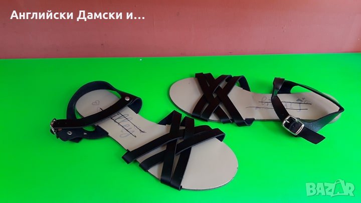 Английски дамски сандали-2 цвята, снимка 1