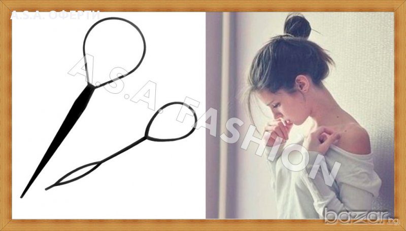  Магическият аксесоар за прически Topsy Tail Tool, снимка 1