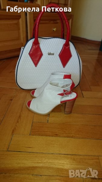 Чанта и обувки "Gi Anni" от естествена кожа , снимка 1