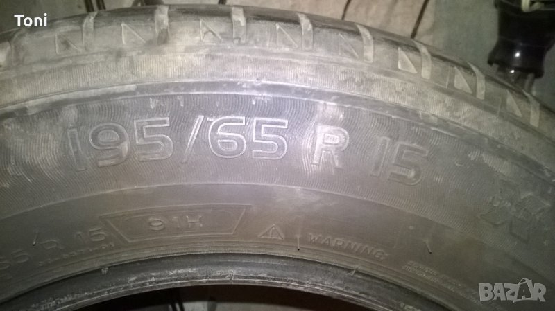 летни гуми michelin 195-65-15, снимка 1