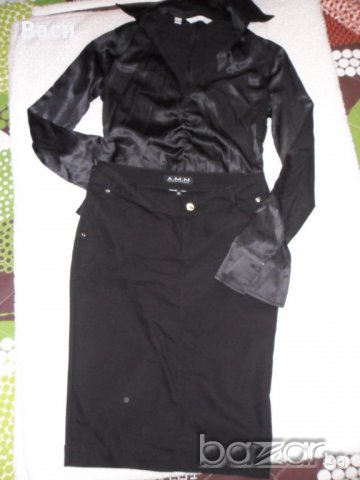 100%A.M.N Madness National ориг.дамска пола + подарък риза Mango MNG, снимка 8 - Поли - 12234421