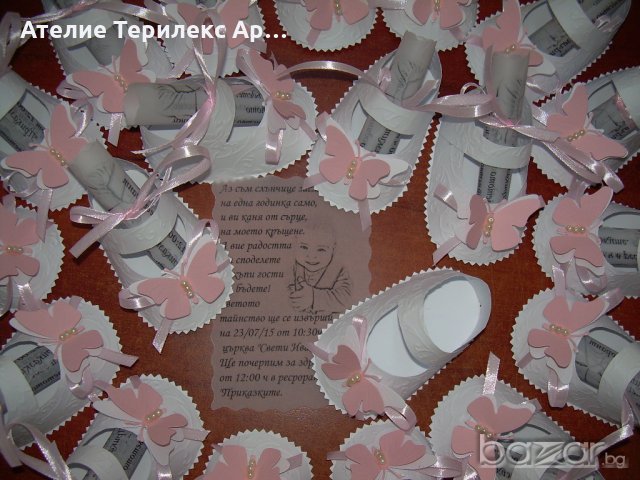 ПОКАНА 3Д ОБУВЧИЦА, снимка 4 - Декорация - 19653416