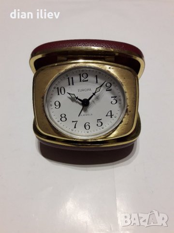 Стар механичен туристически будилник  , снимка 5 - Колекции - 25037373