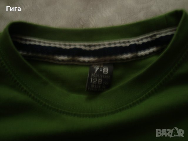 Зелена блузка Зара, снимка 3 - Детски Блузи и туники - 24458350