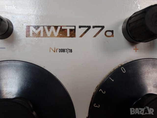 Съпротивителен мост на Уитсон MWT77a, снимка 2 - Други машини и части - 23521222