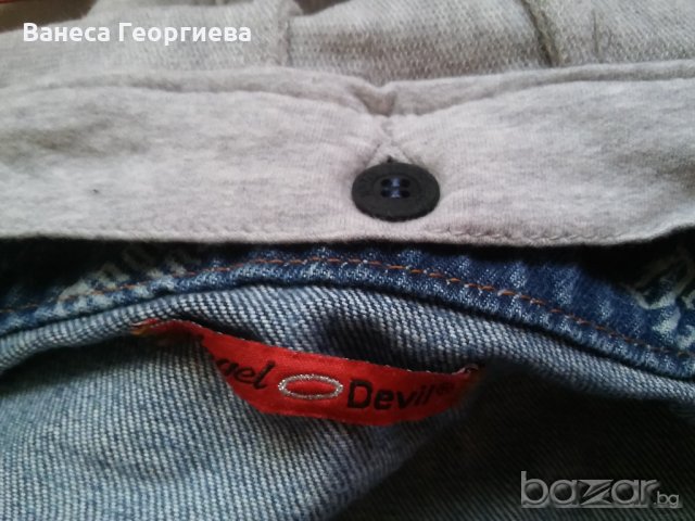 Дънково яке "Angel & Devil", снимка 6 - Якета - 19202878