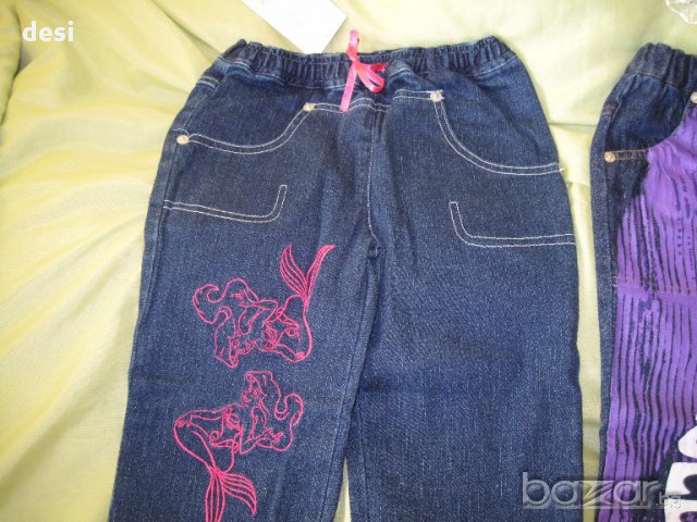 Нови дънки Дисни 7лв, снимка 2 - Детски панталони и дънки - 16875806