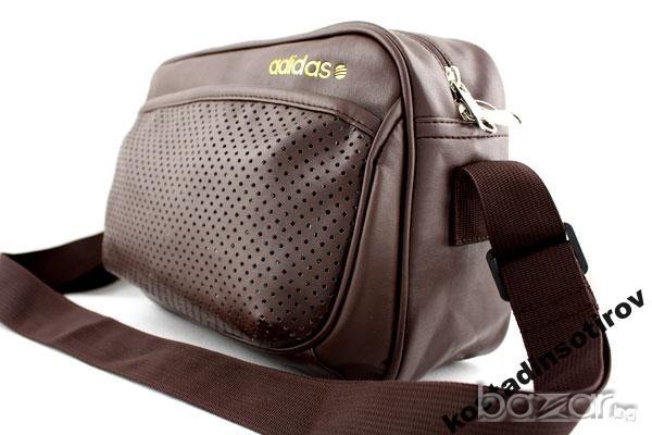 ADIDAS Унисекс (Мъжка / Дамска) Кожена Чанта, снимка 2 - Чанти - 6479350